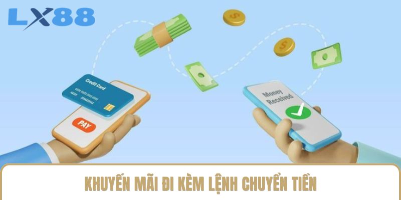 Khuyến mãi đi kèm lệnh chuyển tiền