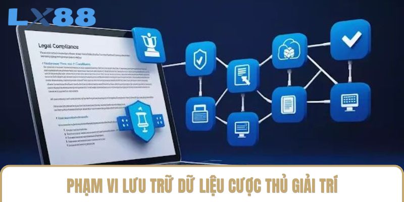 Phạm vi lưu trữ dữ liệu cược thủ giải trí